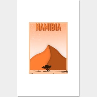 Namibia Travel Poster Posters and Art